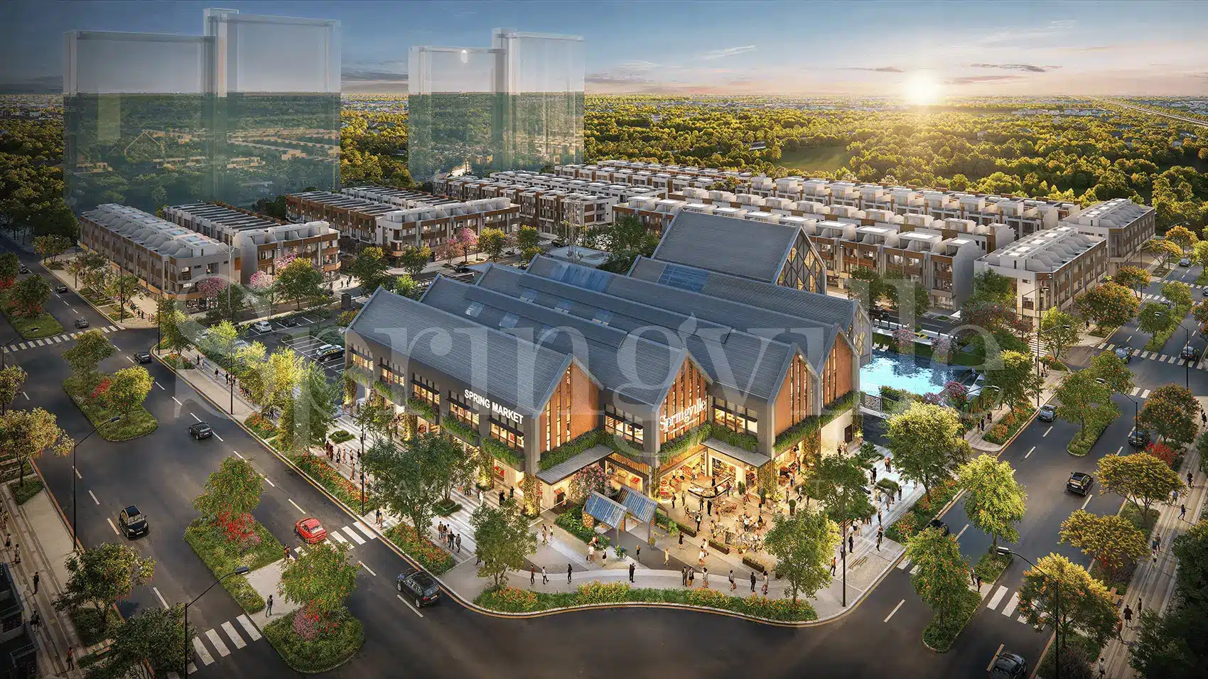 Spring Ville - Khu đô thị xanh với tiện ích quốc tế, nơi cảm nhận chất lượng sống mới tại Đồng Nai.