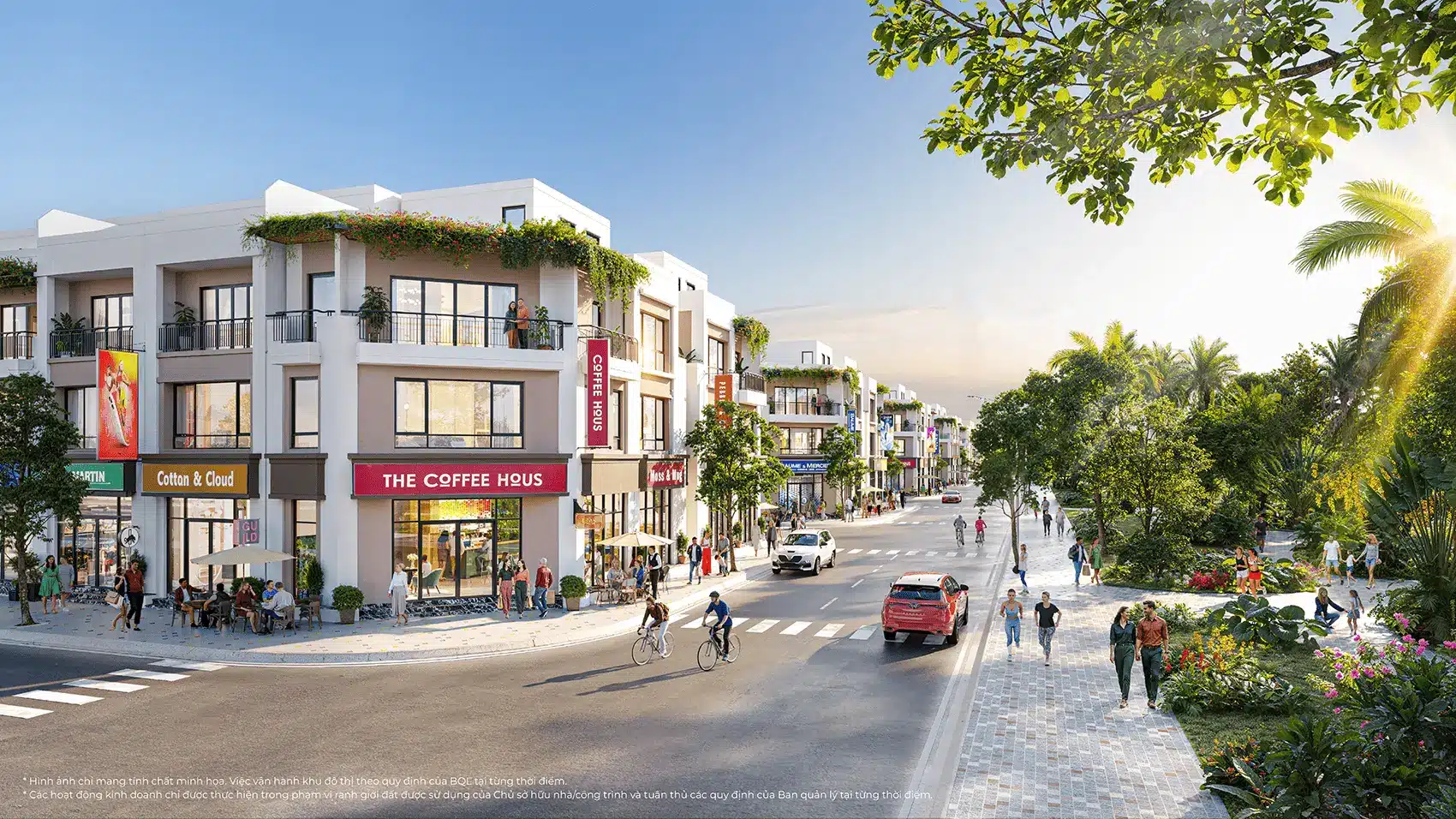 Không gian sống xanh và tiện nghi tại Vinhomes Green City với hệ thống tiện ích đẳng cấp và đồng bộ.